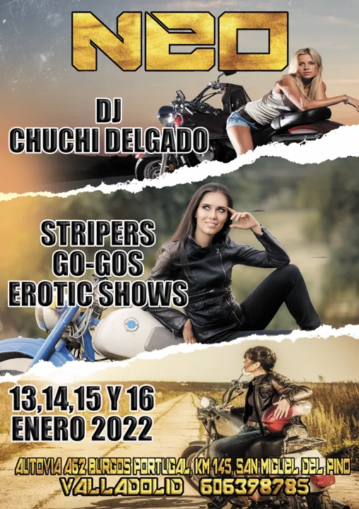Cartel de DJ Chuchi Delgado