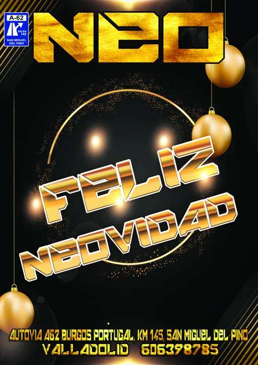 Cartel de Feliz Neovidad