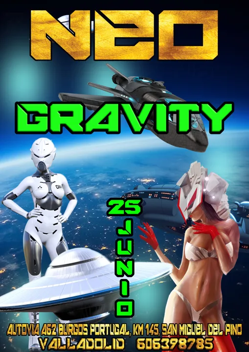 Cartel de Gravity