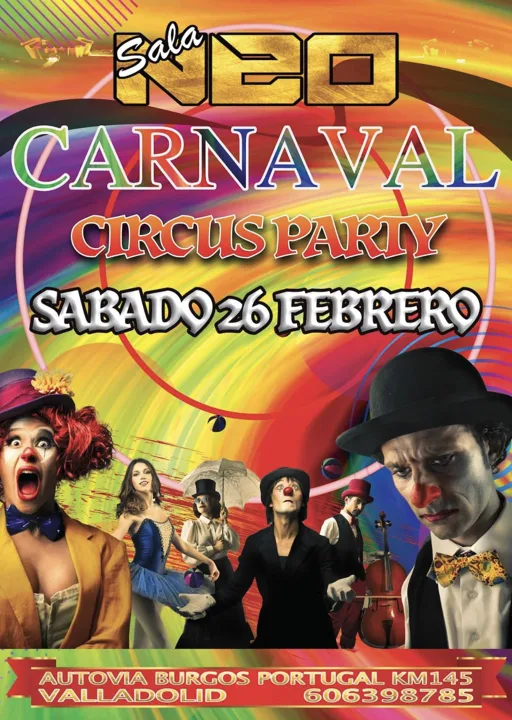 Cartel de Carnaval · Circus Party