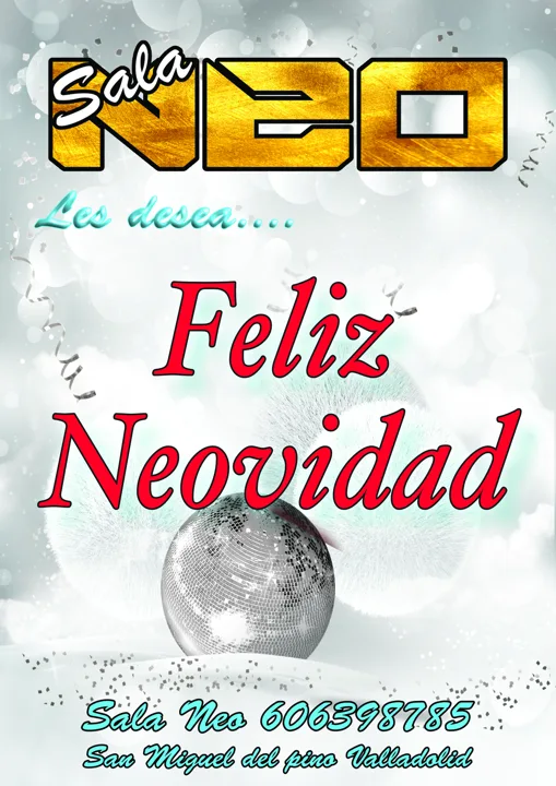 Cartel de Feliz Neovidad